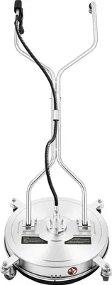 Image de Nettoyeur de surfaces / Nettoyeur haute pression - Nettoyeur de terrasses 42,5 cm - 4500 PSI - Acier inoxydable - Avec roues - Argent