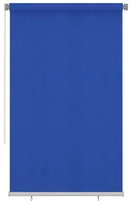 Obrázok produktu pre vidaXL vonkajšia rolovaná clona, 145 (šírka) x 230 (výška) cm, modrá, HDPE