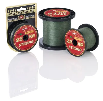 Produktbild von WFT Angelschnur KG Strong (grün) Ø mm: 0,22; Tr.-Kr. kg: 32,0; Länge m: 300