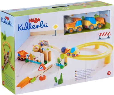 Produktbild von Haba Kullerbü – Spielbahn Auf der Baustelle; 303081