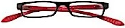 Produktbild von I NEED YOU Lesebrille HANGOVER Fun, schwarz-rot, +1.00 dpt.