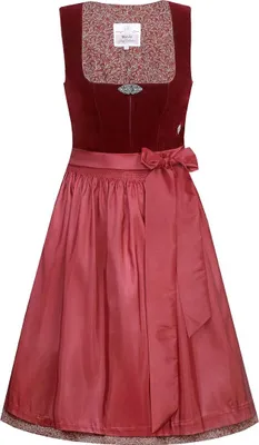 Produktbild von Dirndl Elisabeth 65cm Länge rot 48