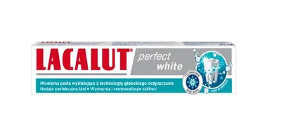 Image de / Lacalut Perfect White dentifrice à effet blanc, 75 ml