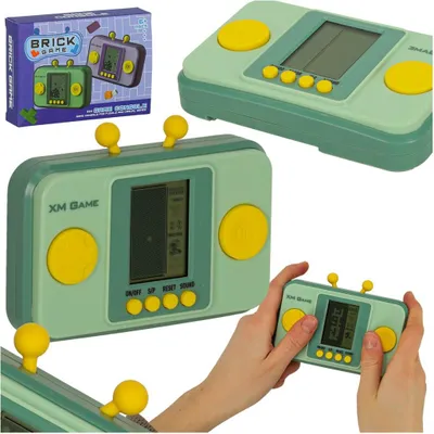 Immagine prodotto di Console portatile per giochi elettronici arcade di colore verde
