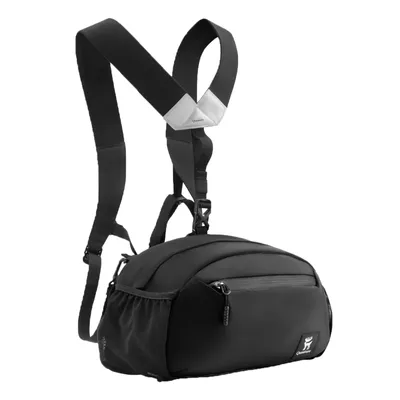 Zdjęcie produktu dla Qunature Belt Bag Outdoor Fanny Pack Backpacks 7.9L Regulowana torba biodrowa, czarna