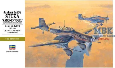 Immagine prodotto di HASEGAWA HAS08075 Junkers Ju87G STUKA "Kanonenvogel" (ST25)