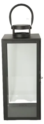 Produktbild von TrendLine Deko Laterne Metall 16,5 x 17 x 41 cm schwarz