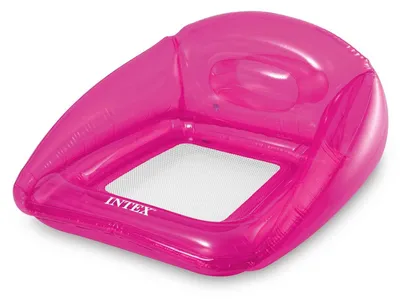 Produktbild von INTEX 56802 rosa Schwimmstuhlmatratze