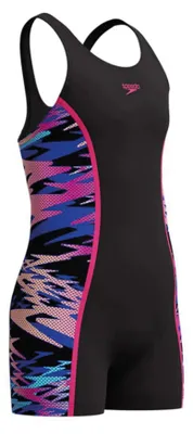 Produktbild von Speedo Hyperboom Splice Muscleback Legsuit Badeanzug Mädchen