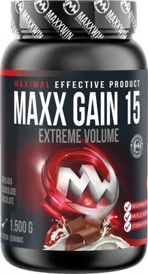 Produktbild von Maxx Gain 15 Mass Gainer Pulver, Schokolade, 1500 g