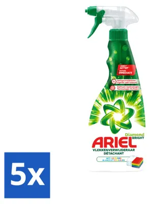Produktbild von 5 x Ariel Diamond Bright Flüssiger Fleckentferner für weiße und bunte Wäsche - Vorteilspackung - 5 Stücke