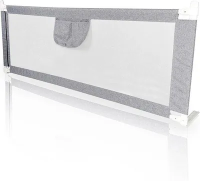 Produktbild von Kinderbett 180cm inklusiver, tragbares, kindersicherheitsnetz, Sturzschutz