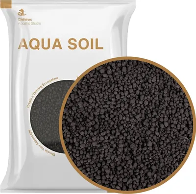 Produktbild von Aquarium Bodengrund Chihiros Aqua Soil ca. 1 - 5 mm, ca. 3 l, schwarz