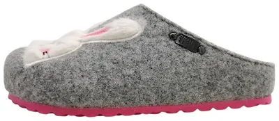 Imagen del producto de Jane Klain: Zapatos para niña, zapatillas de estar por casa, clogs, color gris, para uso diario