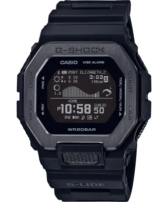 Produktbild von Casio G-Shock GBX-100NS-1ER Uhr mit Bluetooth, Gezeitentabellen und 20 ATM Wasserdichtigkeit
