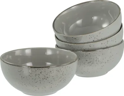 Produktbild von CreaTable, 21676, Nature Collection Stone, Buddha Bowl 4-tlg, Steinzeug