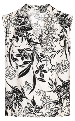 Immagine prodotto di ALBEE, camicia da donna - bianco sporco/nero. ALBEE, camicia da donna - bianco sporco/nero, taglia XL