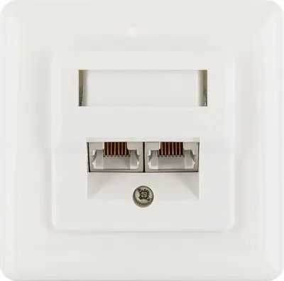 Produktbild von Schwaiger TDA1428 531, RJ-45, Weiß