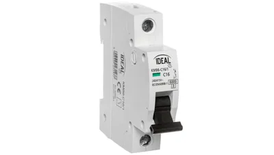 Obrázek produktu pro Jistič 1P C 16A 6kA AC KMB6-C16/1 23143