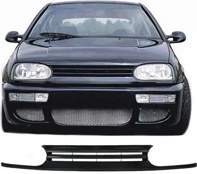 Produktbild von ABS Sport Kühlergrill ohne Emblem VR6 für VW Golf 3 91-97