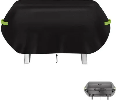 Immagine prodotto di Copertura per barbecue a gas 420D: impermeabile, resistente agli strappi, grande per barbecue a gas, 70x47x30 cm, protegge i modelli Weber Q100/Q1000/Q120/Q1200