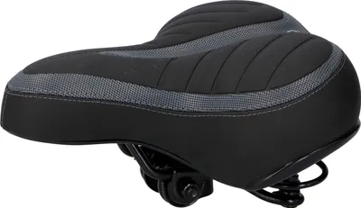 Produktbild von Dunlop Fahrradsattel Gel City Bike - 26 x 23 cm - Ergonomisch - Schwarz