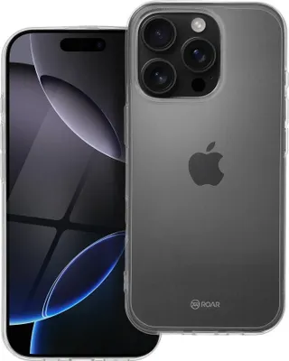 Image de Étui ROAR ALL DAY COLORFUL JELLY compatible avec l'IPHONE 16 Pro transparent