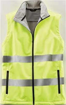 Zdjęcie produktu dla Kamizelka odblaskowa Terrax Workwear rozmiar L żółta EN 20471 kl.1 TERRAX