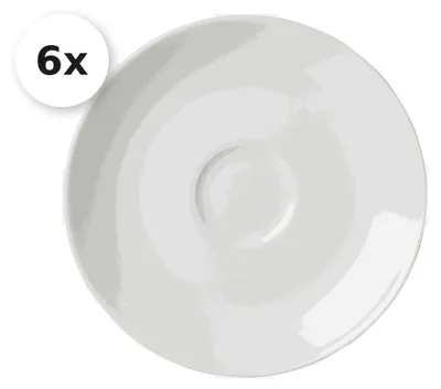 Produktbild von Untertasse für Espresso 6er Set Bianco