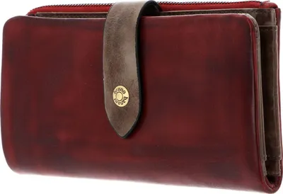 Produktbild von bruno banani Leder Geldbörse Lyon Wallet With Flap Red rot