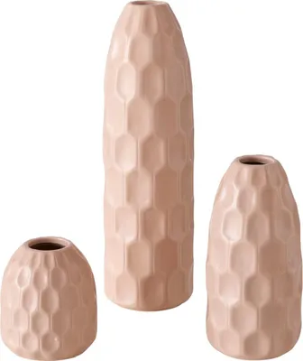 Produktbild von Boltze Gruppe Simona Vase beige 10 cm (1Stück)