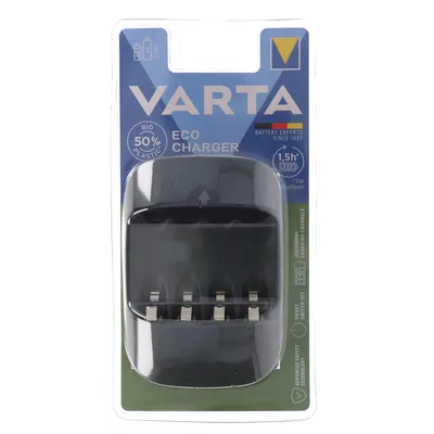 Produktbild von Varta Eco Charger, Nickel-Metallhydrid (NiMH), AA, AAA