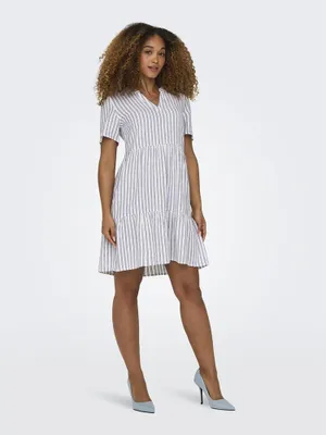Produktbild von Only Tiri Caro Kurzes Kurzarmkleid Weiß XS Frau Weiß XS