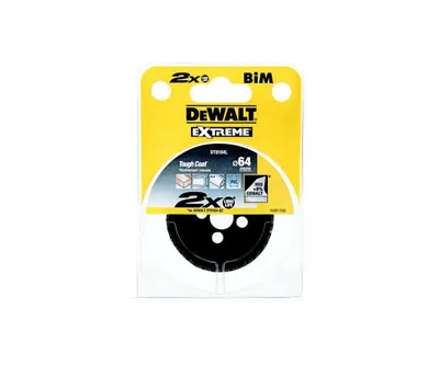 Zdjęcie produktu dla DeWALT DT8164L-QZ, Pojedyńczy, Wiertarka, Czarny, 4,6 cm, 6,4 cm, 1 szt.