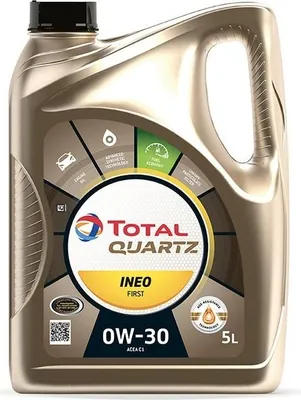 Zdjęcie produktu dla Olej Total 0W30 5L Ineo First C2(Poprzednio C1) / Sn / B71 2312 / Stjlr.03.5007 / 9.55535-Gs1/Ds1