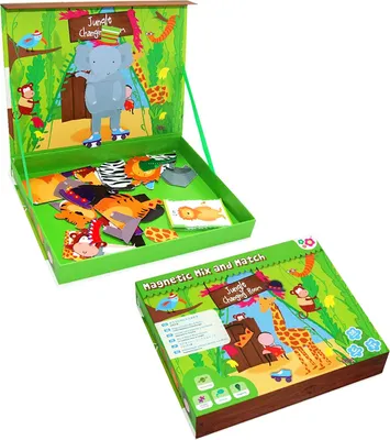 Produktbild von "Mix & Match -  Tier-Mix Spiel Dschungeltiere" Puzzle von Meadow Kids