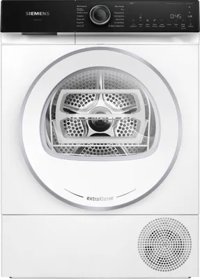Produktbild von Siemens iQ500 WQ45H2B90, Freistehend, Frontlader, Wärmepumpe, Weiß, Berührung, Rechts