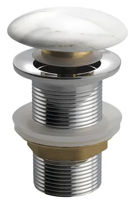 Immagine prodotto di Sapho Dalma - Piletta per lavabo 1 1/4, Click Clack, carrara MM717