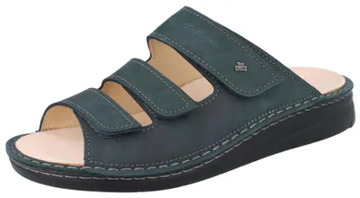 Produktbild von FINN COMFORT Mataro Herren Pantolette blau Nubukleder - Größe: 45
