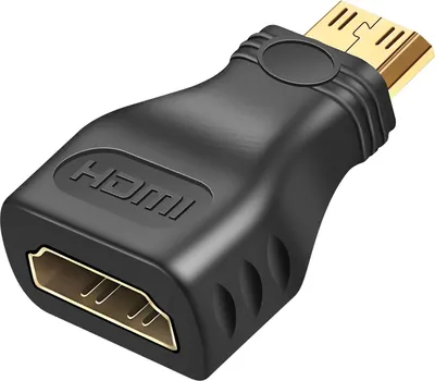 Image de Akyga, Adaptateur HDMI femelle vers mini HDMI mâle Full HD 1080p, noir