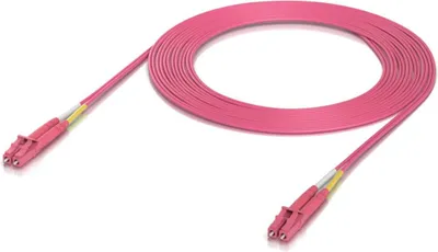 Image de Câble Fibre Optique Ubiquiti OM4 Duplex LC UPC 5m
