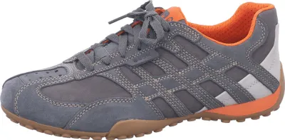 Zdjęcie produktu dla Geox SNAKE ORIGINAL A buty męskie - trampki - niskie buty szare rekreacyjne NOWOŚĆ