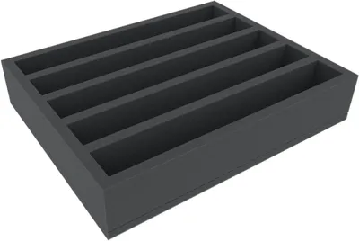 Produktbild von 65 mm Schaumstoffeinlage mit 5 Fächern für Modelle