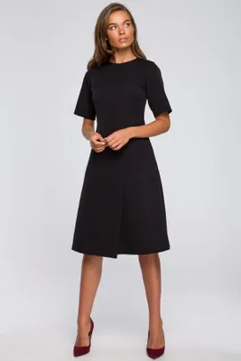 Produktbild von Stylove Midikleid für Frauen Lyonete S240 schwarz XL