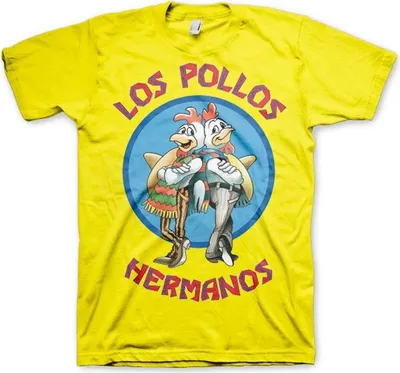 Immagine prodotto di Maglietta Los Pollos Hermanos - X-Large - Giallo