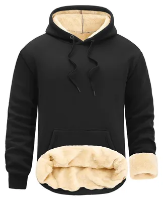 Produktbild von Herren Fleece Hoodie mit Sherpa Futter - Winter Warmer Pullover