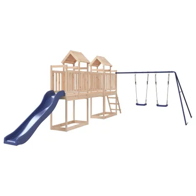 Image de Aire de jeux d'extérieur bois de pin massif