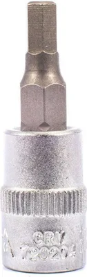 Immagine prodotto di Chiave a bussola a inserto esagonale maschio, chiave a Esagono, inserto Innensechskant, inserto a Esagono per avvitatore, 1/4", 4mm