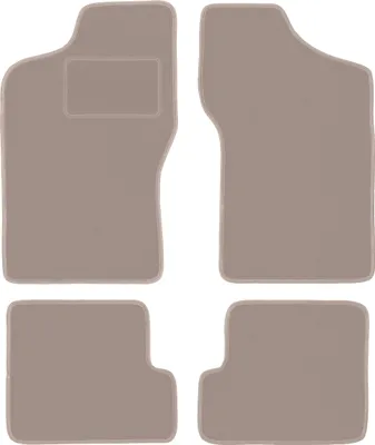 Produktbild von Beige Veloursmatten für: Fiat Cinquecento Fließheck (1991-1998)