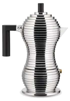 Image de Alessi Pulcina,Coffee Maker 3 C B Fm (Art.-Nr. MDL02/3BFM, EAN 8003299489862)